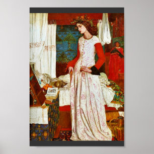 Koningin Guinevere van William Morris (Beste kwali Poster