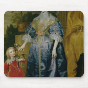 Koningin Henrietta Maria en haar dwerg Muismat