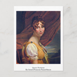 Koningin Hortense van Gerard Francois Pascal Simon Briefkaart