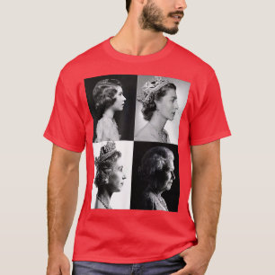 koningin II - Elizabeth England - koningin van Eng T-shirt