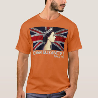 koningin II - ElizabethS England - Koningin van En T-shirt