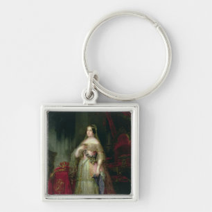 Koningin Isabella II van Spanje Sleutelhanger