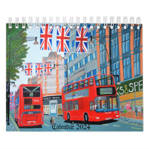 Koningin Jubileum Londen Kalender 2024