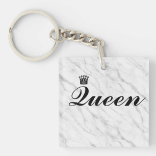 Koningin kroon sleutelhanger