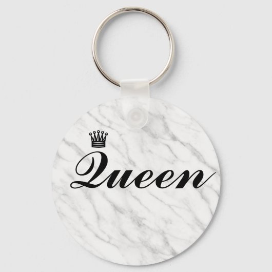 Koningin kroon sleutelhanger (Voorkant)
