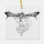 Koningin Mab Fairy, Koningin der feeën Keramisch Ornament (Voorkant)