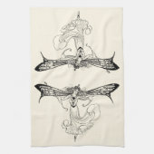 Koningin Mab Fairy, Koningin der feeën Theedoek (Verticaal)