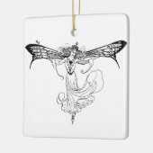 Koningin Mab Fee, Koningin van de Feeën Keramisch Ornament (Links)