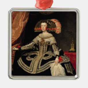 Koningin Maria Anna van Oostenrijk, 1652 Metalen Ornament