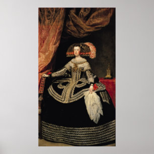 Koningin Maria Anna van Oostenrijk, 1652 Poster