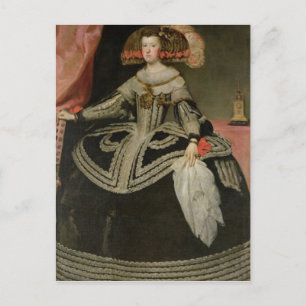 Koningin Maria Anna van Oostenrijk, c. 1652 Briefkaart