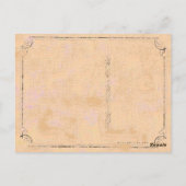 Koningin Marie Antoinette ~ Briefkaart (Achterkant)