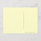 Koningin Marie Antoinette ~ Briefkaart / Uitnodigi (Achterkant)