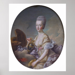 Koningin Marie Antoinette door François Hubert Dr Poster