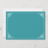 Koningin Marie Antoinette laat ons taartfeest eten Kaart (Achterkant)