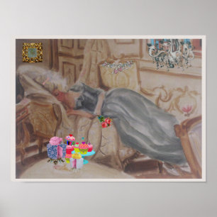 Koningin Marie Antoinette ~ Poster 16x12