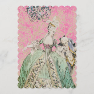 Koningin Marie Antoinette - Uitnodigingen / RSVP #