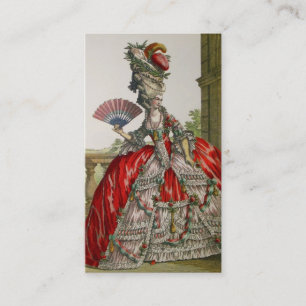 Koningin Marie Antoinette ~- Visitekaartje