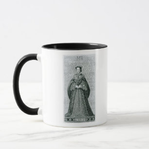 Koningin Mary, gegraveerd door T.Brown Mok