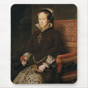 Koningin Mary I of England Maria Tudor van Antonis Muismat