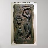 Koningin Maya baart boeddha Poster (Voorkant)