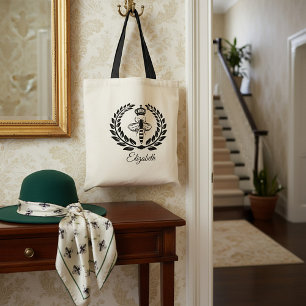 koningin met eigen personaliteit tote bag
