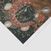 Koningin Moeder Ontkoppeling Papger Tissuepapier (Detail)