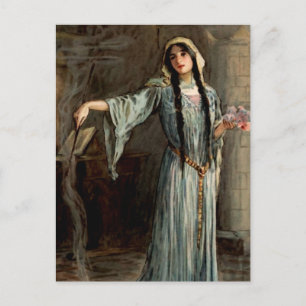 “Koningin Morgan Le Fay” door WH Margetson Briefkaart