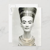 Koningin Nefertiti Briefkaart (Voorkant / Achterkant)