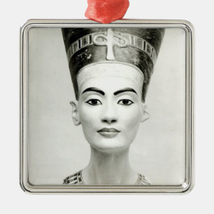 Koningin Nefertiti Metalen Ornament