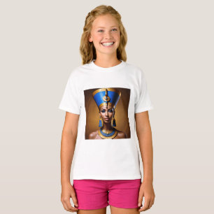 “Koningin Nefertiti” Mooie Oude Afrikaanse Koningi T-shirt