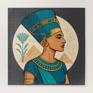 Koningin Nefertiti - Tijdloze schoonheid van de ou Legpuzzel