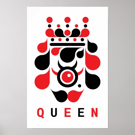 KONINGIN POSTER (Voorkant)