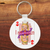 koningin sleutelhanger (Voorkant)