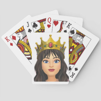 Koningin speelkaarten