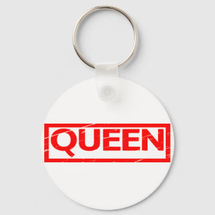 Koningin Stempel Sleutelhanger
