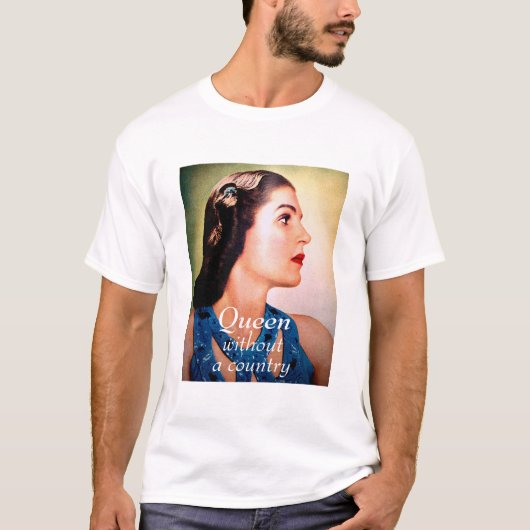 koningin t-shirt (Voorkant)