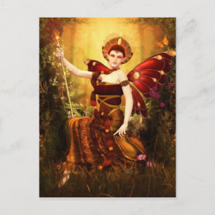 Koningin Titania Briefkaart