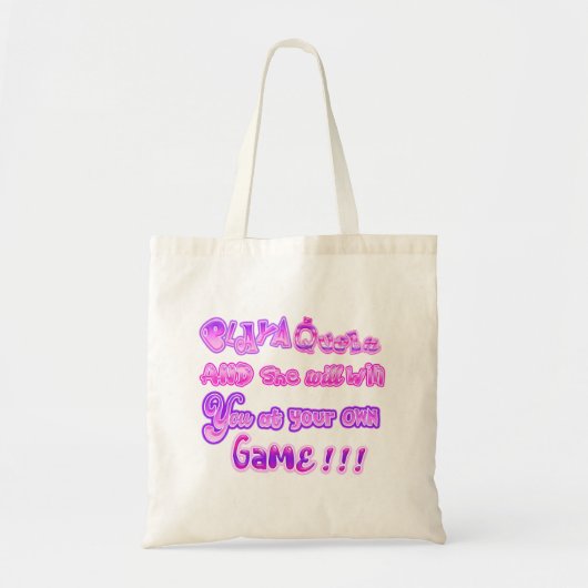 koningin tote bag (Voorkant)