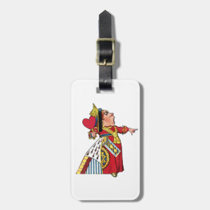 Koningin van Alice in Wonderland Bagagelabel