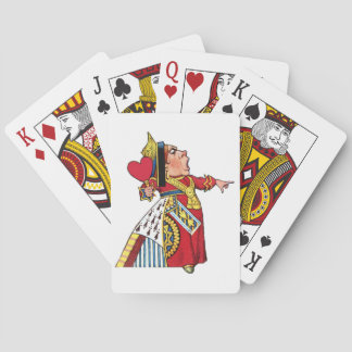Koningin van Alice in Wonderland Speelkaarten