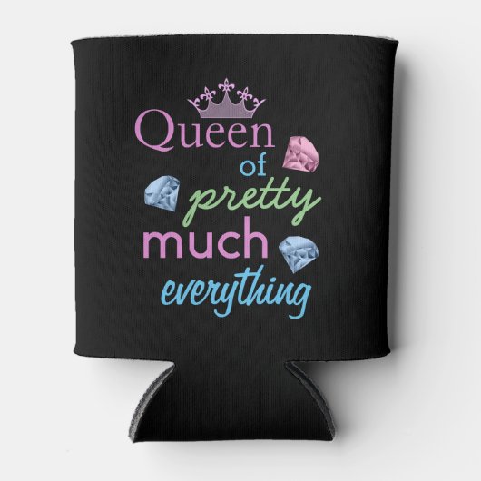 "Koningin van alles" Blikjeskoeler (Voorkant)