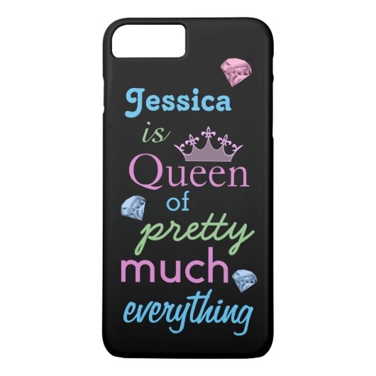 "Koningin van alles" Case-Mate iPhone Case (Achterkant)