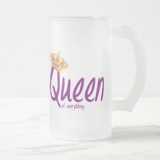 Koningin van alles [stein] matglas bierpul