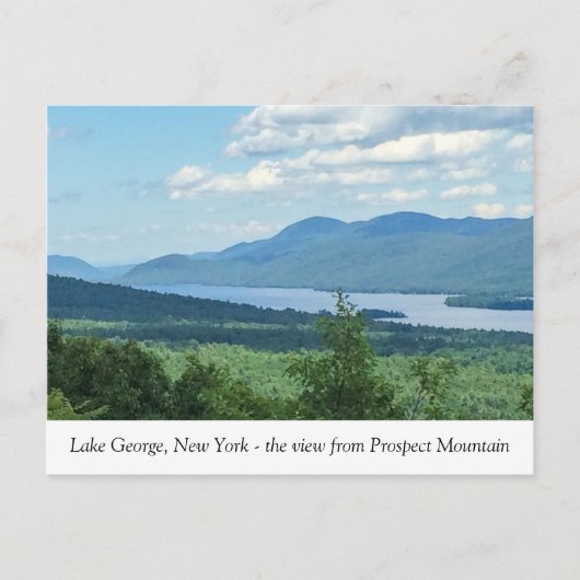 Koningin van Amerikaanse meren Briefkaart (Voorkant)