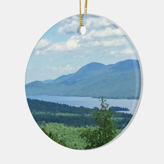 Koningin van Amerikaanse meren Keramisch Ornament (Links)