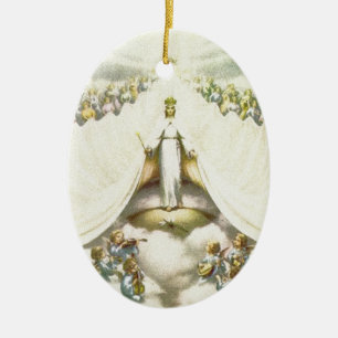 Koningin van Angels Keramisch Ornament