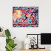 KONINGIN VAN ARCADIA Fantasy Poster (Thuiskantoor)