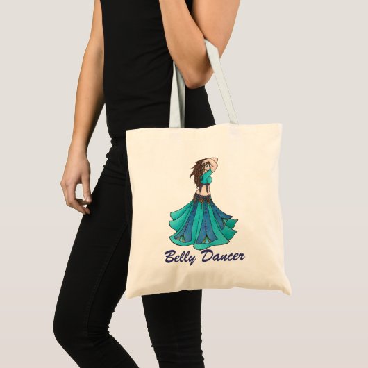 Koningin van Beledi Belly Dancer Tote Bag (Voorkant (product))
