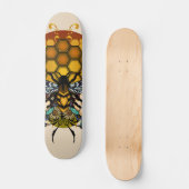 koningin van bijen skateboard (Voorkant)